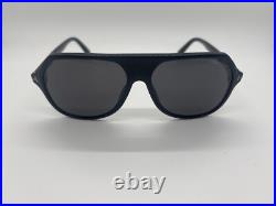 NEW TOM FORD HAYES TF934-N 01A BLACK AVIATOR SUNGLASSES 59-14-145mm NO CASE