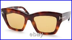 NEW TOM FORD Luna TF1191 53E Havana SUNGLASSES 52-19-140mm B42mm Italy