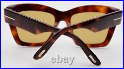 NEW TOM FORD Luna TF1191 53E Havana SUNGLASSES 52-19-140mm B42mm Italy