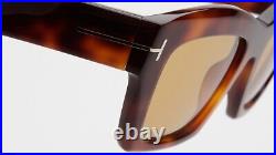 NEW TOM FORD Luna TF1191 53E Havana SUNGLASSES 52-19-140mm B42mm Italy