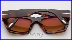 NEW TOM FORD Luna TF1191 53E Havana SUNGLASSES 52-19-140mm B42mm Italy