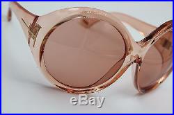 NEW TOM FORD TF 0221 72Y ALI PEACH SUNGLASSES AUTHENTIC 65-17 WithCASE