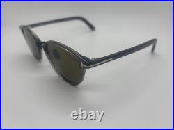 NEW TOM FORD TF 1049-D 20J SHINY GRAY AUTHENTIC SUNGLASSES 50-21-145mm NO CASE