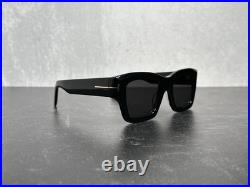 NEW TOM FORD TF 1154 ILIAS SUNGLASSES SHINY BLACK withGRAY LENS 01A! SHIPS TODAY