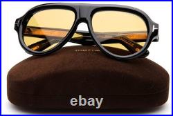 NEW TOM FORD TF 1225 01E Black Sunglasses 59-16-145mm B52mm Italy