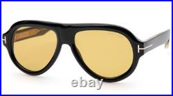 NEW TOM FORD TF 1225 01E Black Sunglasses 59-16-145mm B52mm Italy