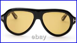 NEW TOM FORD TF 1225 01E Black Sunglasses 59-16-145mm B52mm Italy