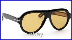 NEW TOM FORD TF 1225 01E Black Sunglasses 59-16-145mm B52mm Italy