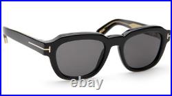 NEW TOM FORD TF 1226 01A Black Sunglasses 52-20-135mm B42mm Italy