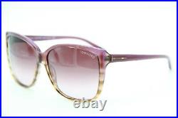 NEW TOM FORD TF 228 83Z LYDIA PURPLE GRADIENT AUTHENTIC SUNGLASSES 61-12 WithCASE