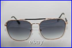NEW TOM FORD TF 377 28W EDWARD GOLD GRADIENT SUNGLASSES WithCASE 60-17