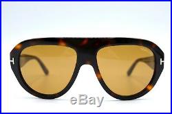 NEW TOM FORD TF 589 56E FELIX-02 HABANA BROWN SUNGLASSES 59-16 WithCASE ITALY #013