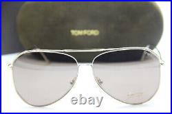 NEW TOM FORD TF 853 CHARLES-02 28E GOLD AUTHENTIC SUNGLASSES WithCASE 60-13