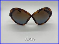 NEW TOM FORD TF1070 53F HAVANA BROWN SUNGLASSES 68-5-125mm Comes with Full Set