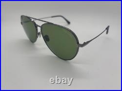 NEW TOM FORD TF996 08N Silver Aviator Sunglasses 62-14-145mm NO CASE NEW TOM FORD TF996 08N Silver Aviator Sunglasses 62-14-145mm NO CASE