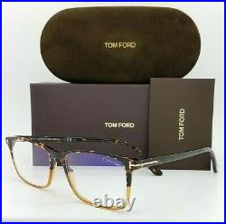 NEW Tom Ford Blue Block FT5584-B/V 055 56mm Vintage Tort Classic AUTHENTIC 5584