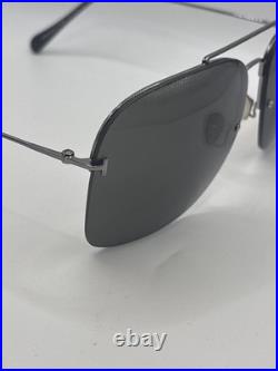 NEW Tom Ford FT 0883 Sunglasses 12A Mackenzie Shiny Dark Ruthenium AUTHENTIC