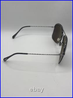 NEW Tom Ford FT 0883 Sunglasses 12A Mackenzie Shiny Dark Ruthenium AUTHENTIC
