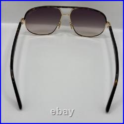 NEW Tom Ford FT 1019 Sunglasses 30F Shiny Pale Gold Dark Havana 100% AUTHENTIC