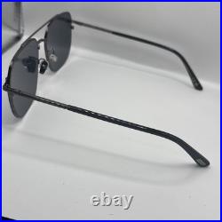 NEW Tom Ford FT 1249K Sunglasses 08A Shiny Gunmetal 100% AUTHENTIC