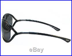 NEW Tom Ford FT0008-199 TF 8 Jennifer Black Grey Sunglasses