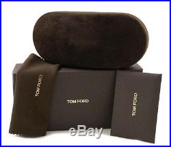 NEW Tom Ford FT0198-01B TF 198 Campbell Black Grey Gradient Sunglasses