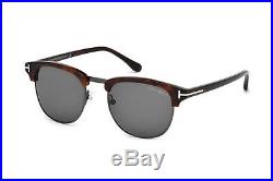 NEW Tom Ford FT0248 52A 53 Dark Havana Ruthenium Mens Sunglasses Glasses