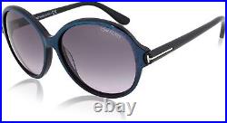 NEW Tom Ford FT0343-83F Purple Sunglasses