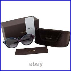 NEW Tom Ford FT0343-83F Purple Sunglasses