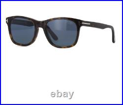 NEW Tom Ford FT0595-52D-55 Black Blue Sunglasses