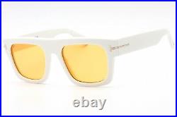 NEW Tom Ford FT0711S-25E-53 Ivory Sunglasses
