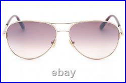 NEW Tom Ford FT0823-CLARK 28U Shiny Rose Gold Sunglasses