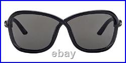 NEW Tom Ford FT1069-01A-68 BLACK Sunglasses