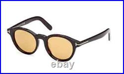 NEW Tom Ford FT1123D-52E-49 Havana Sunglasses