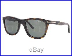 NEW Tom Ford FT500 52N Andrew Dark Havana / Grey Sunglasses