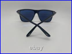 NEW Tom Ford Fletcher TF832 01V Black Sunglasses 57-15-145mm NO CASE