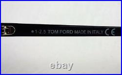 NEW Tom Ford Henry Vintage Sunglasses TF248 05N Black Gold Half Rim