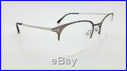 NEW Tom Ford RX Eye Glasses Frame Gunmetal TF5452 013 52mm AUTHENTIC FT5452 Club