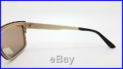 NEW Tom Ford RX Frame Gold TF5475 32E 54mm AUTHENTIC Clip On Brown Sunglasses