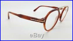 NEW Tom Ford RX Glasses Blond Havana TF5494/O 053 47mm AUTHENTIC FT5494 brown
