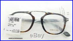 NEW Tom Ford RX Glasses Frame Havana TF5495/V 052 48mm AUTHENTIC FT5495 Squared