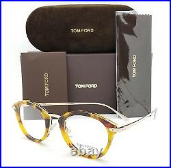 NEW Tom Ford RX Glasses Frame Light Havana Gold FT5497/V 055 48mm GENUINE TF5497