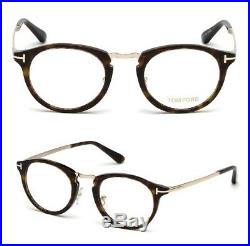 NEW Tom Ford RX Glasses Frame Tortoise TF5467 052 50mm AUTHENTIC Round Small