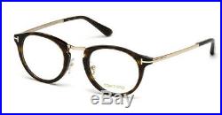NEW Tom Ford RX Glasses Frame Tortoise TF5467 052 50mm AUTHENTIC Round Small
