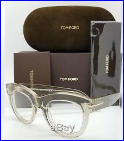 NEW Tom Ford RX Prescription Clear TF5493 020 49mm AUTHENTIC FT5493 020 RX-Able