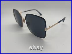 NEW Tom Ford Raphaela TF1006 02A Black Square Sunglasses 60-18-135mm NO CASE
