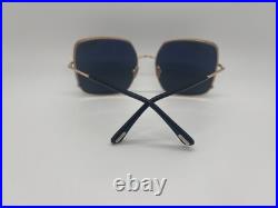 NEW Tom Ford Raphaela TF1006 02A Black Square Sunglasses 60-18-135mm NO CASE