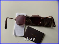 NEW Tom Ford Rio TF1028 Aviator Brown Women's Sunglasses 59-16-140 with Case $480
