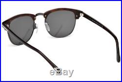 NEW Tom Ford Sunglasses TF 248 HENRY 52A Dark Havana Smoke Grey 007 Daniel Craig