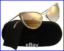 NEW Tom Ford Sunglasses TF 304 Gold 28G Nastasya 56mm